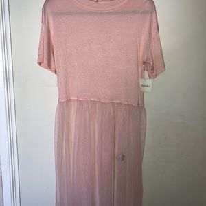 Cute top. Sheer bottom. NWT